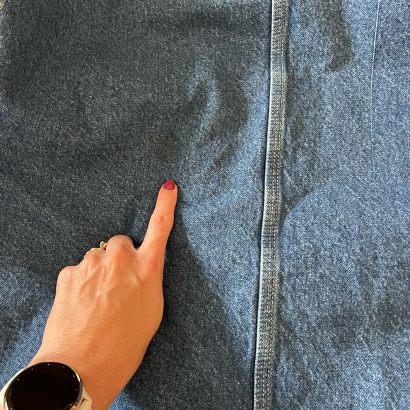 Vintage 1990s Carhartt Blanket Lined Denim Jacket - Picture 10 of 13